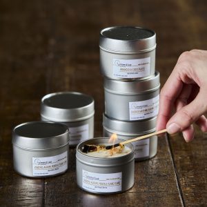 Candele linea Tin di Gemme di Luce