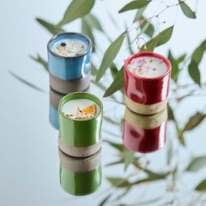 Panoramica Candele Naturali 80 Gr Linea Gres Gemme Di Luce